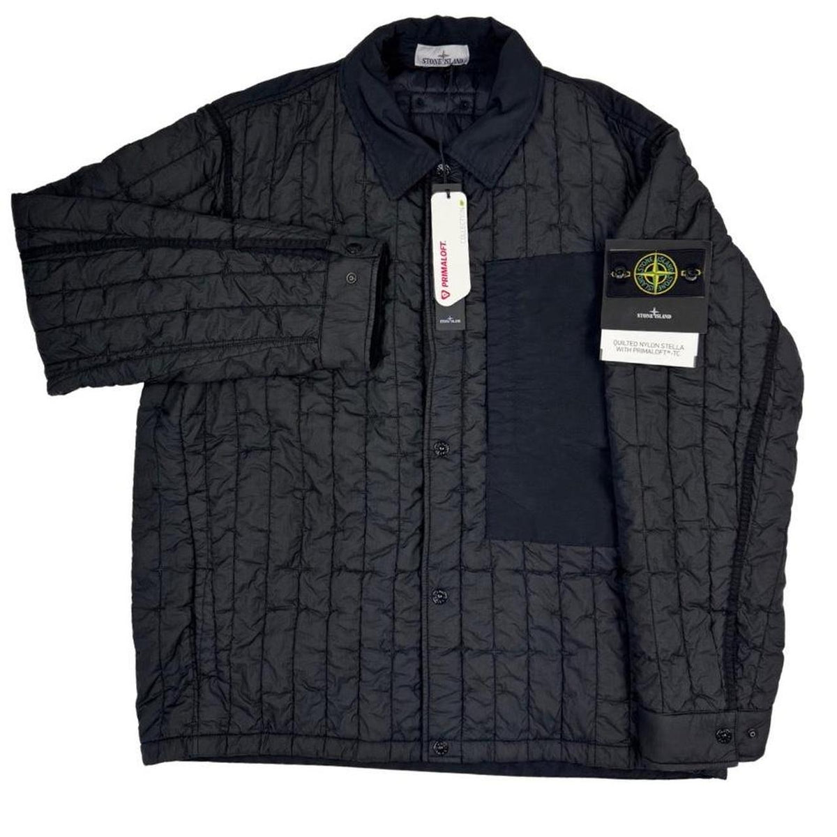 Stone Island Quilted Nylon Stella Primaloft-TC Jacket