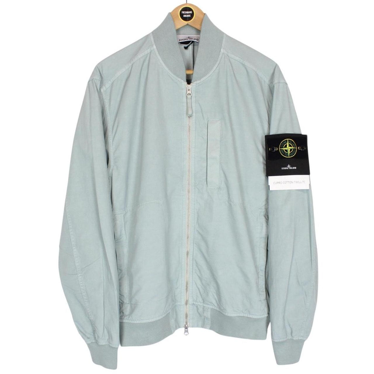 Stone Island SS 2023 Cupro Cotton Twill-TC Bomber Jacket