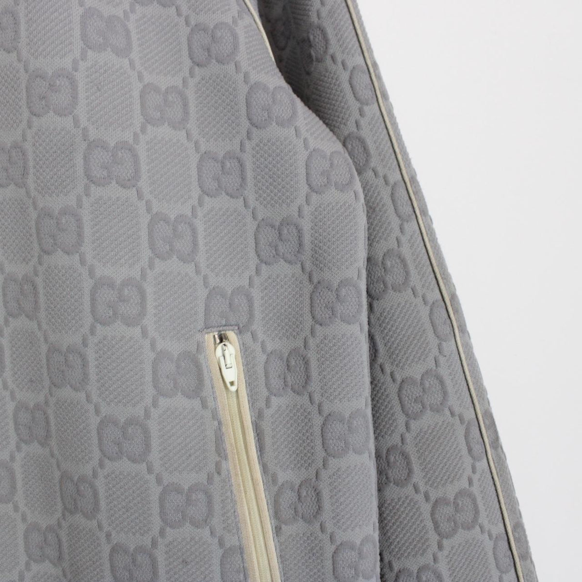 Gucci GG Jacquard Monogram Track Jacket Large