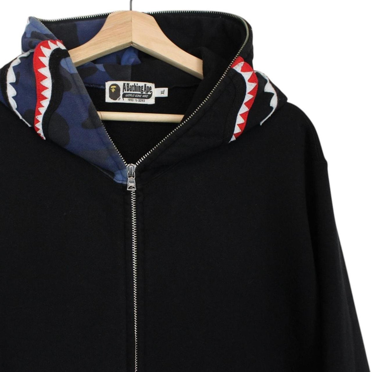 Bape Camo WGM Shark Hoodie XL