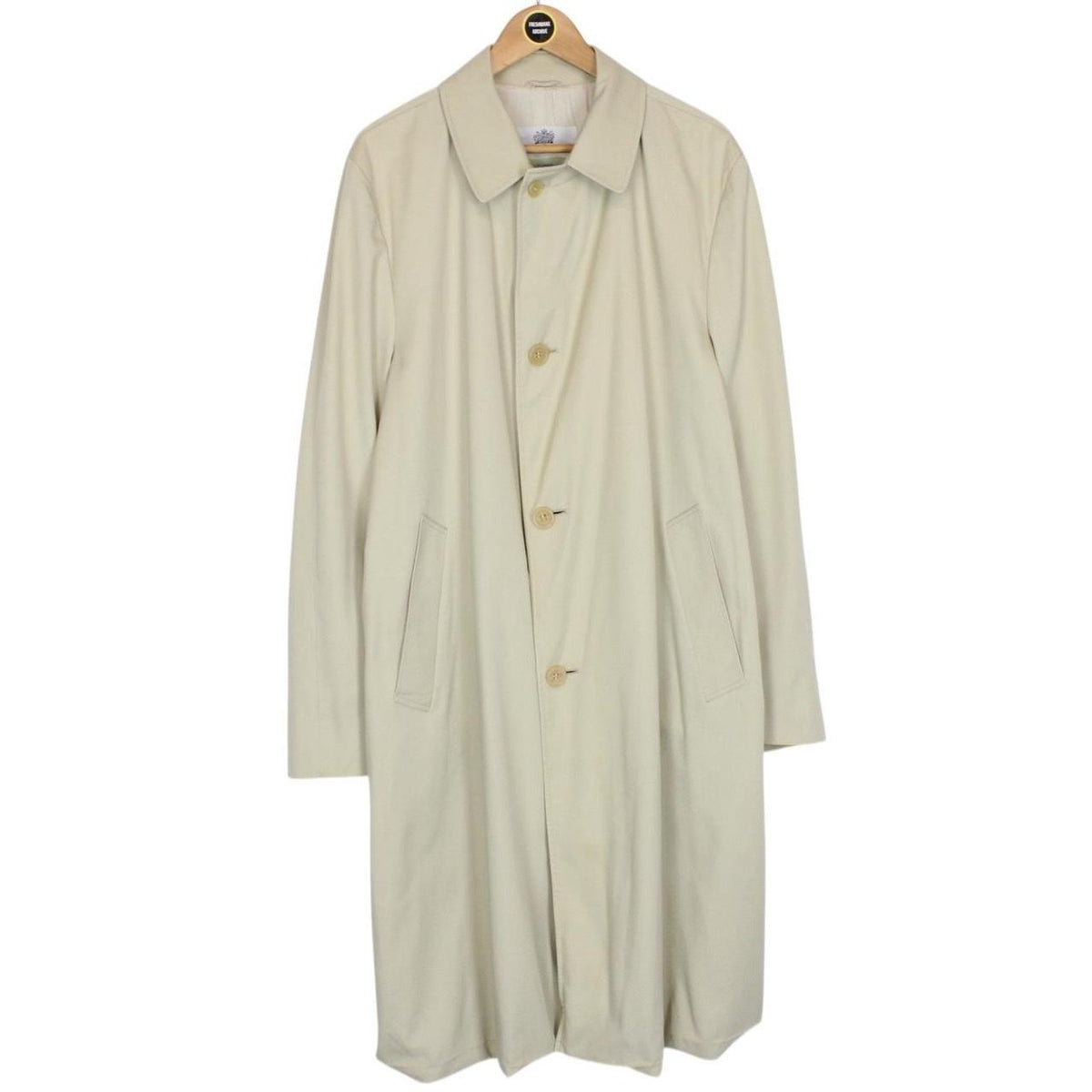Vintage 80s Aquascutum Aqua 5 Trench Coat Medium