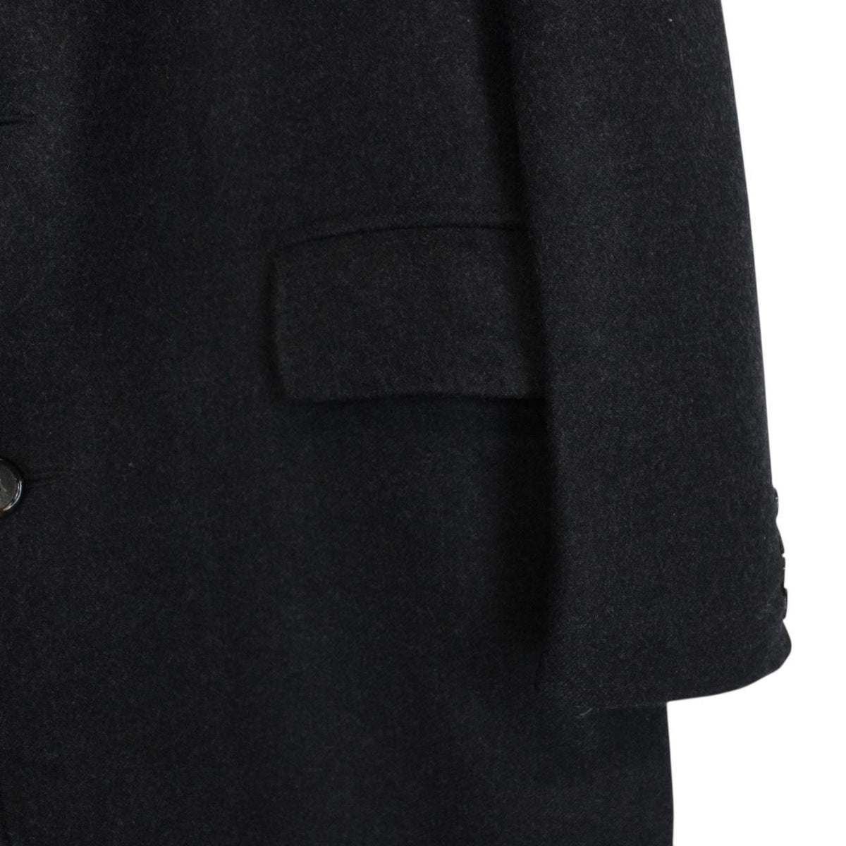 Vintage Burberry Wool Overcoat Large