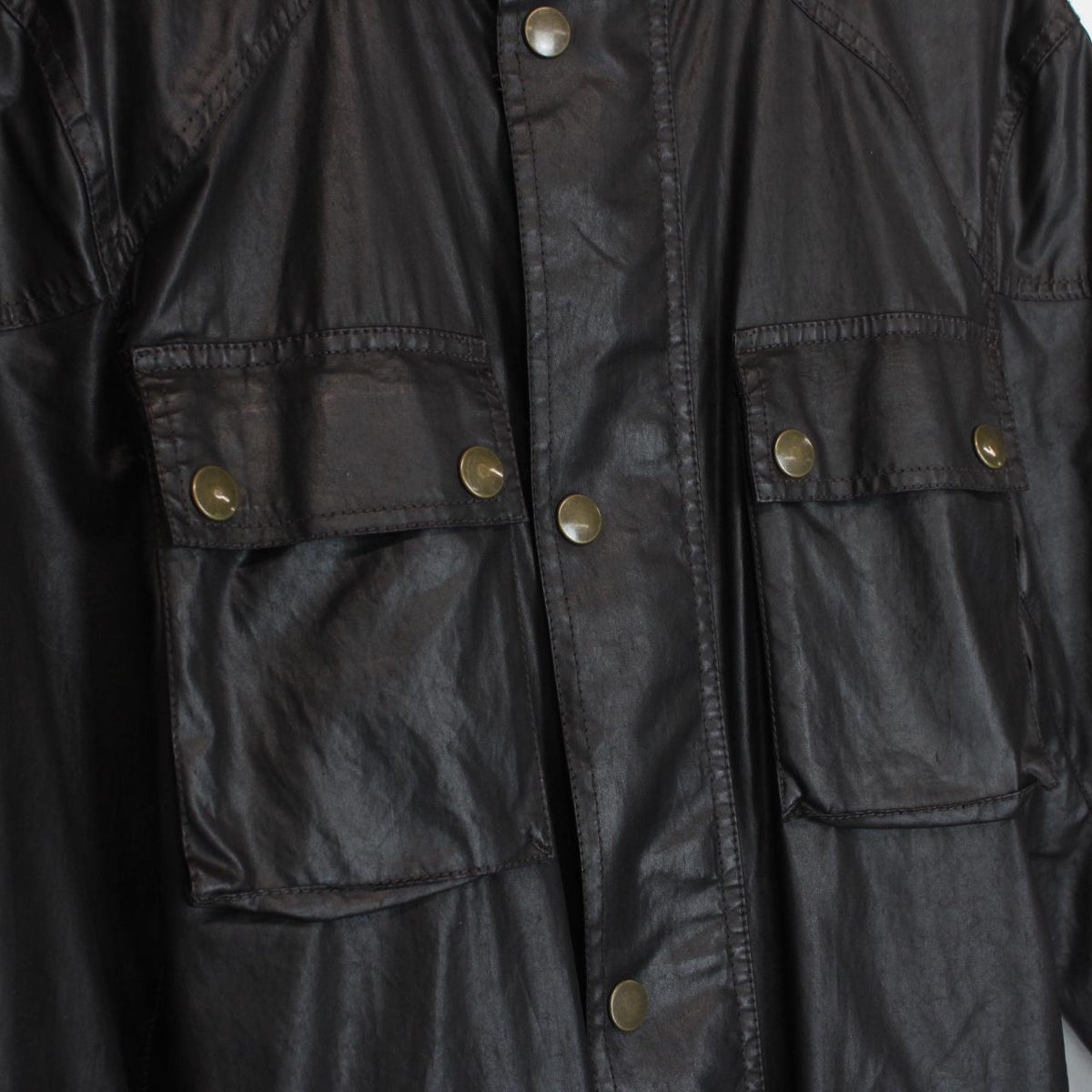 Belstaff Trialmaster Belted Waxed Jacket Medium