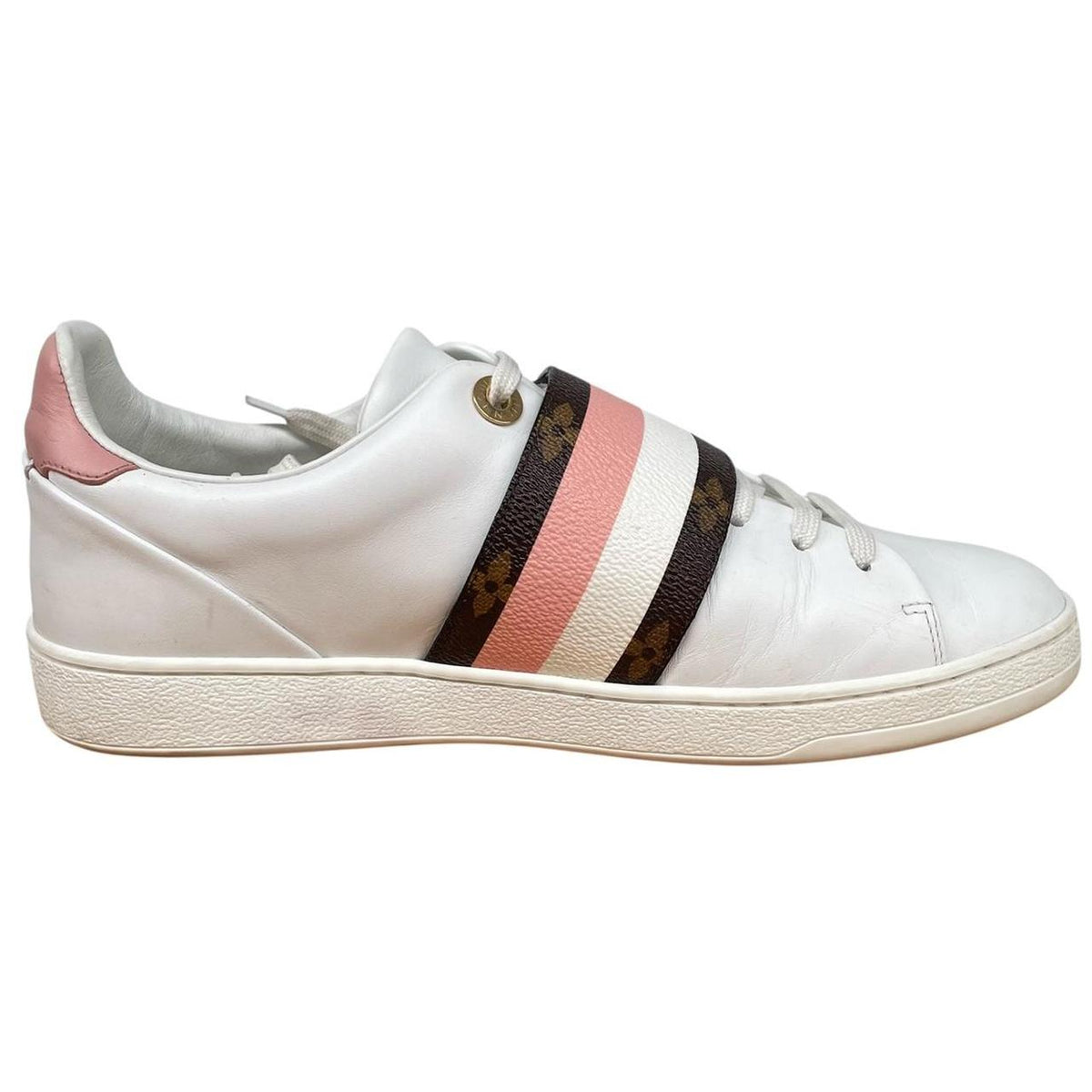 Louis Vuitton Frontrow Leather Trainers UK 5