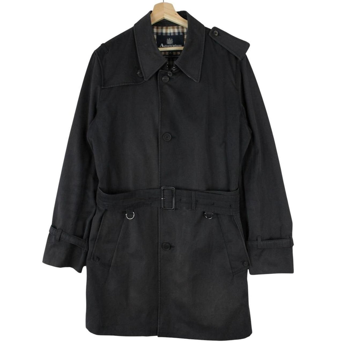 Aquascutum Belted Trench Coat Large