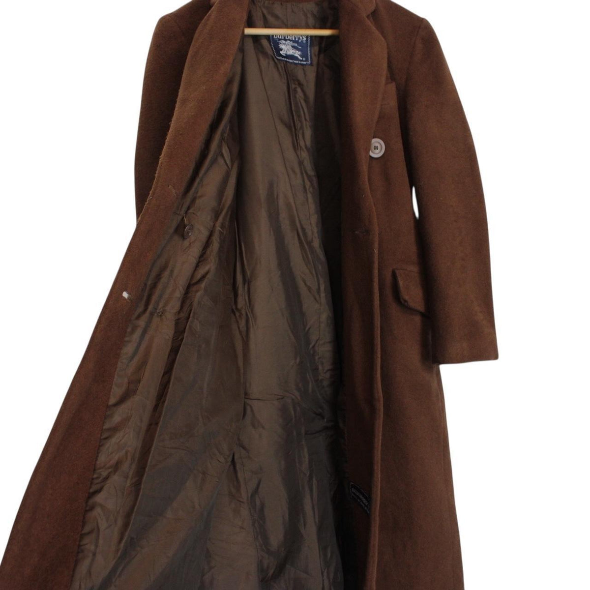 Vintage Burberry Wool/Camelhair Coat Medium