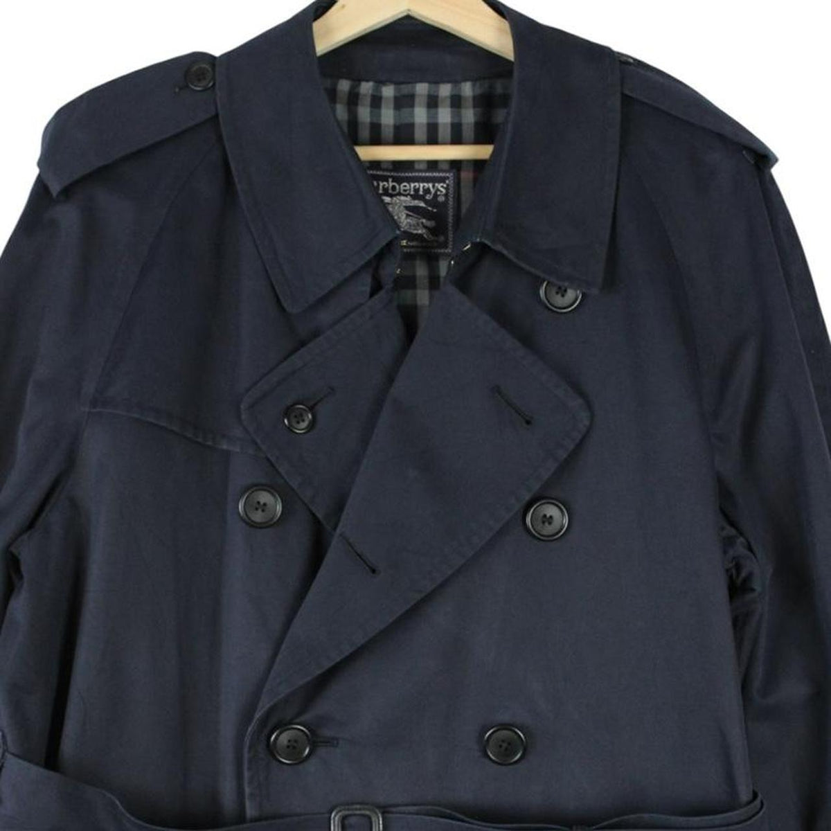 Vintage 90s Burberry Belted Trench Coat XL