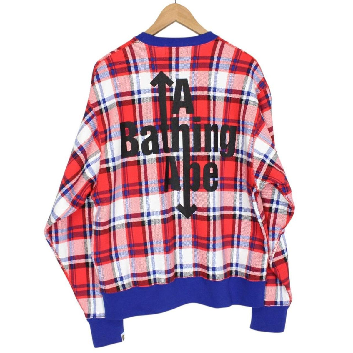 Bape London Store Logo Print Sweatshirt Medium