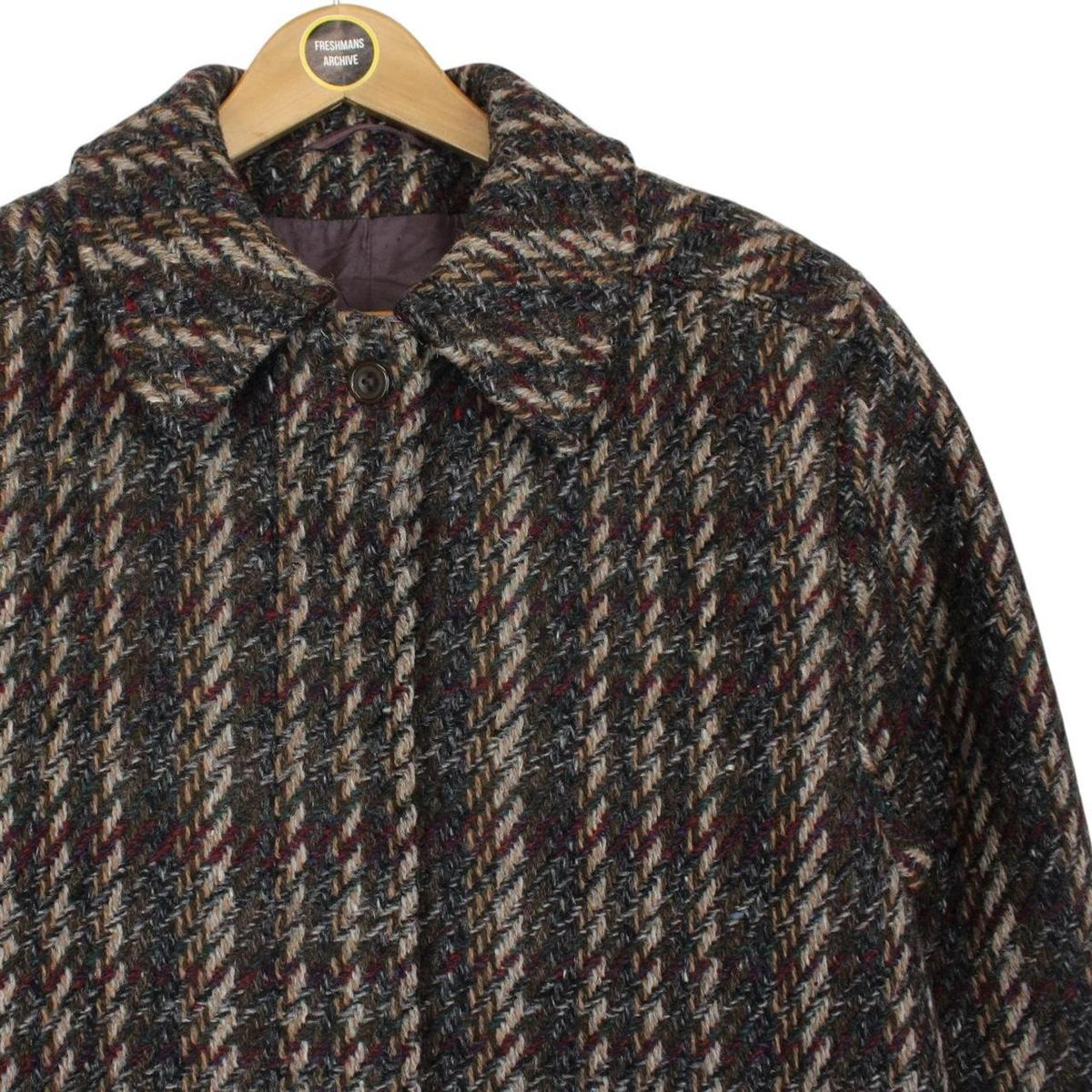 Vintage 80s Aquascutum Wool Coat Large
