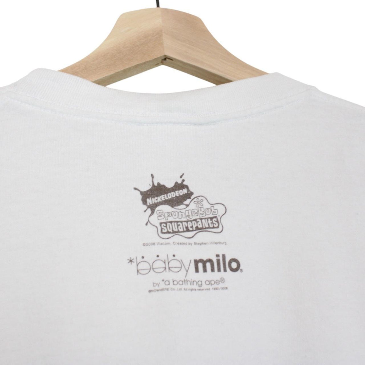 Bape x Spongebob Milo Bob Graphic T-Shirt XL