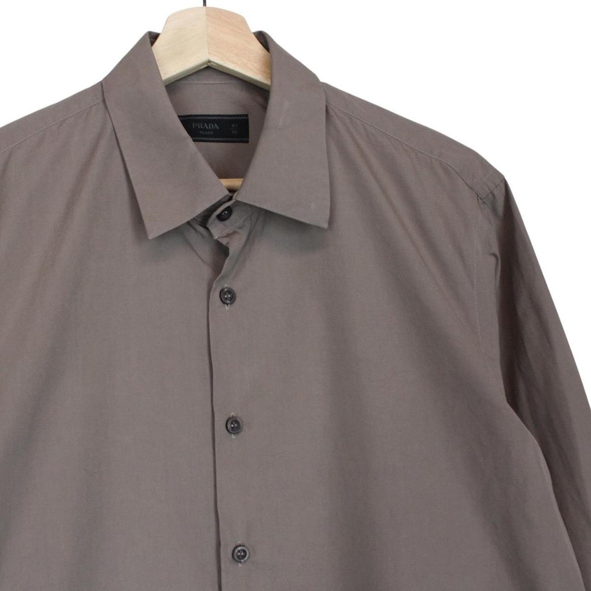 Prada Popeline Stretch Shirt Large