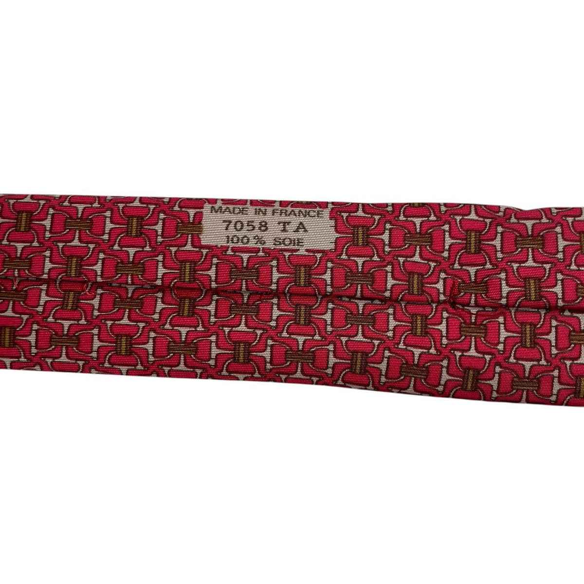 Hermes Paris Silk Tie