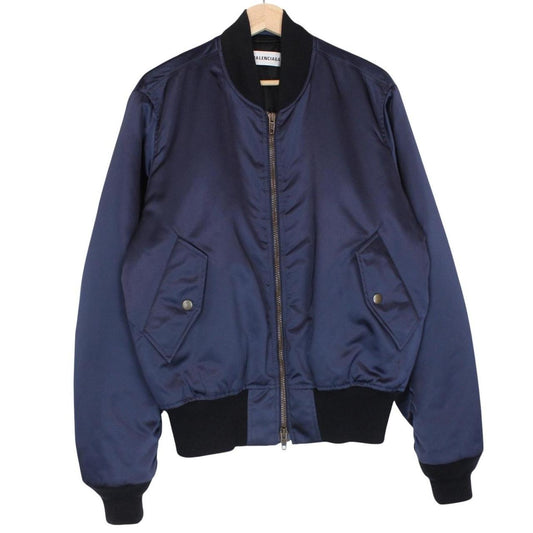 Balenciaga Campaign Logo Bomber Jacket Small
