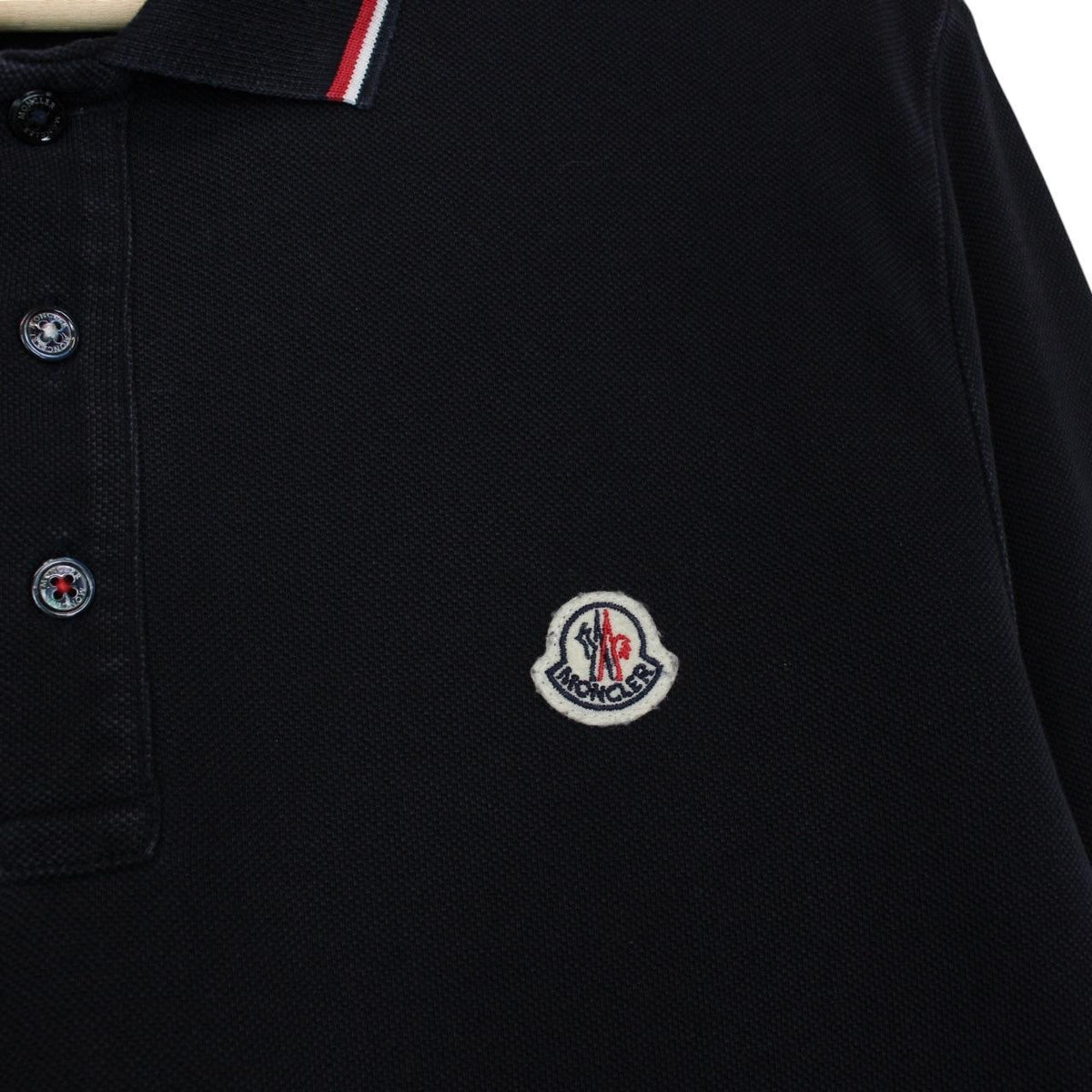Moncler Maglia Manica Lunga Polo Shirt Medium