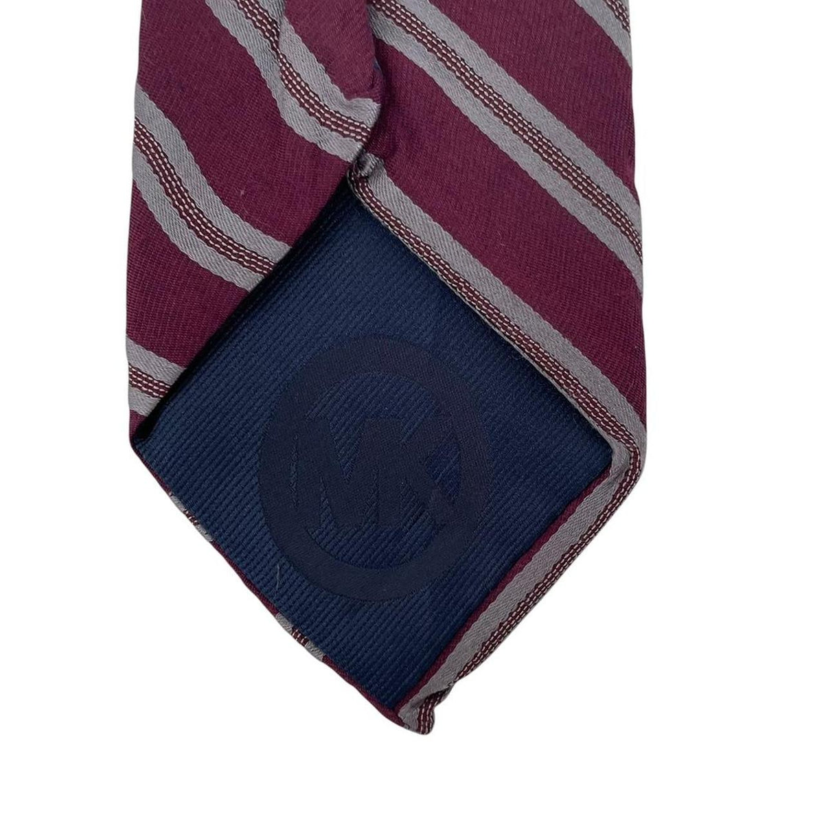 Michael Kors Striped Silk Blend Tie