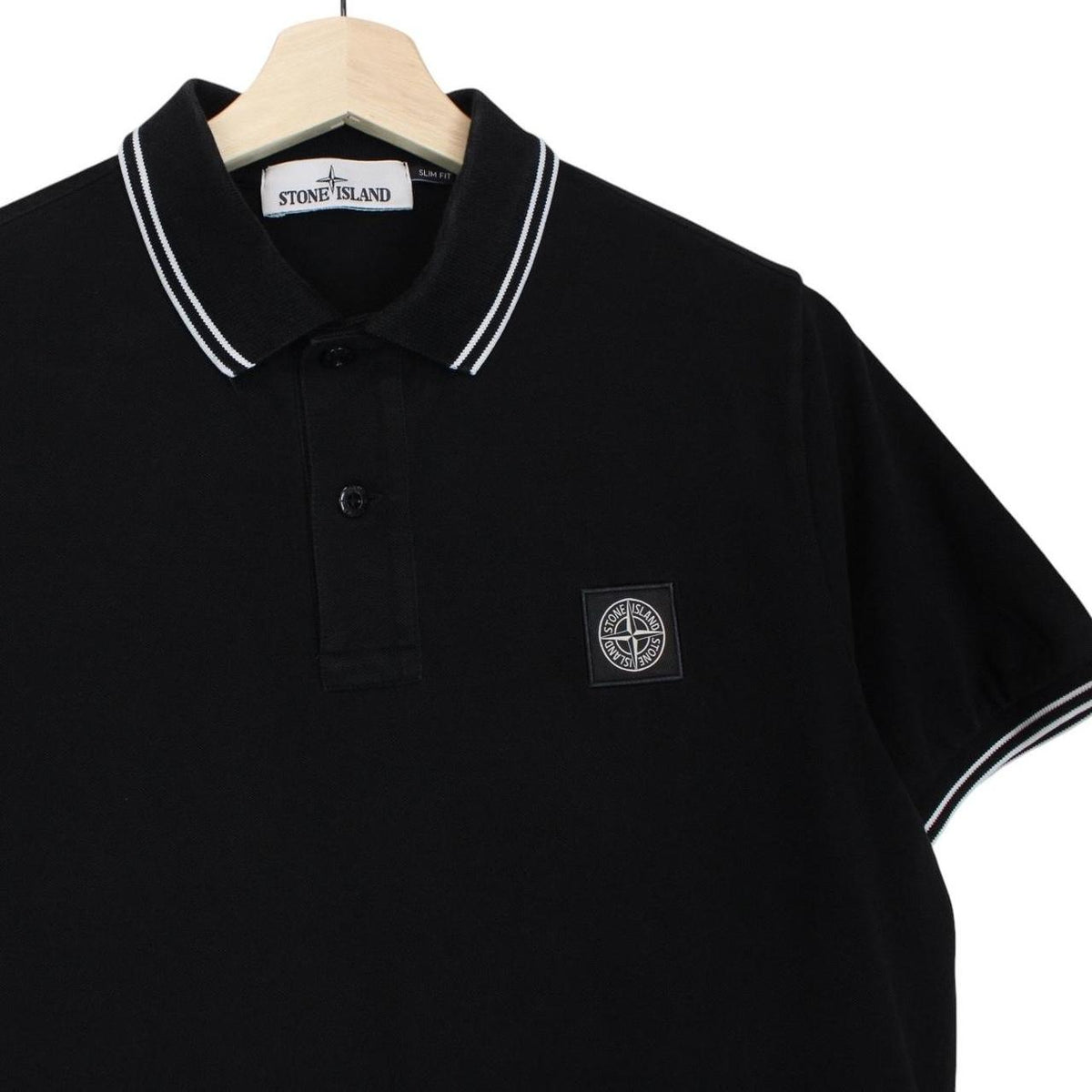 Stone Island Compass Polo Shirt Medium