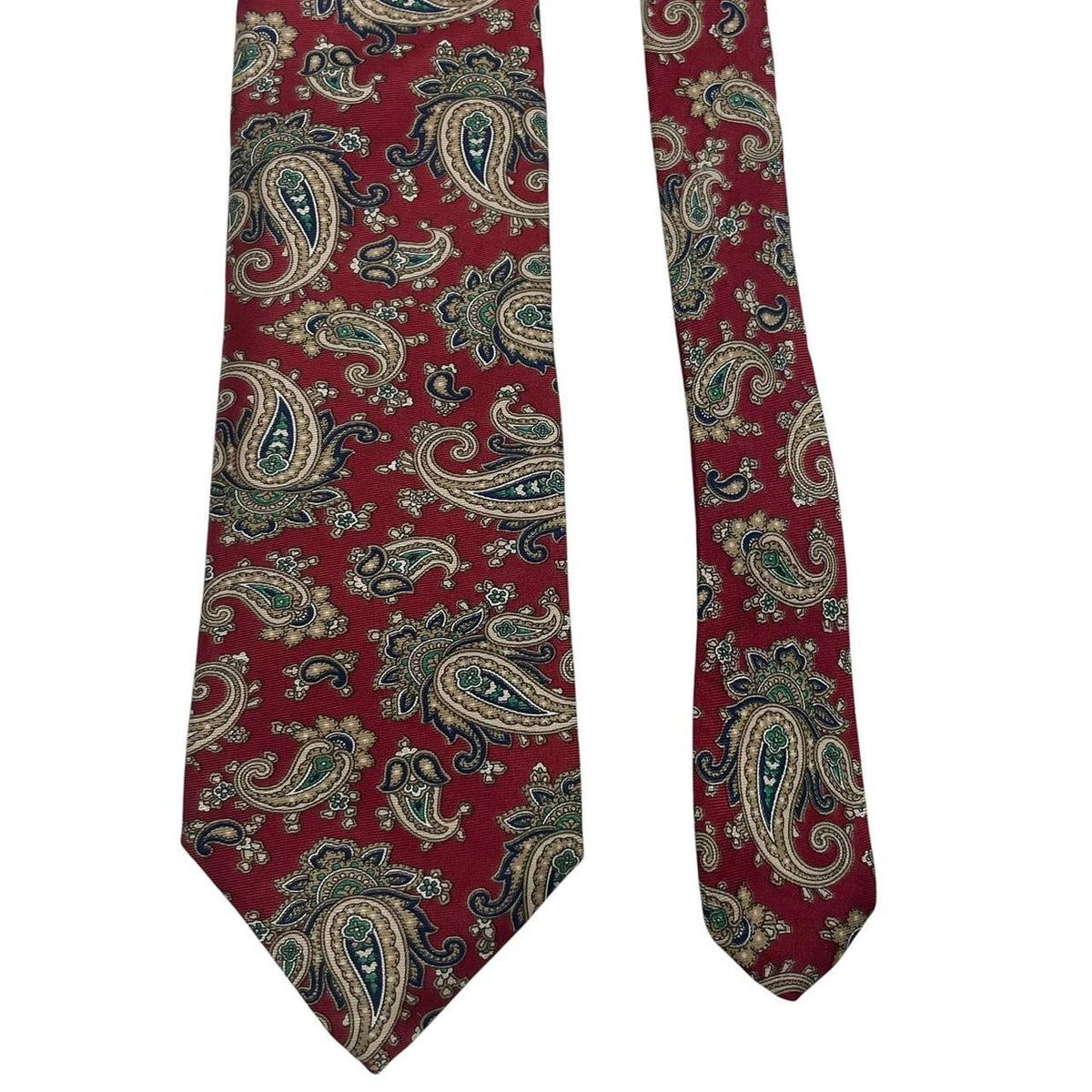 Vintage Givenchy Paisley Polyester Tie