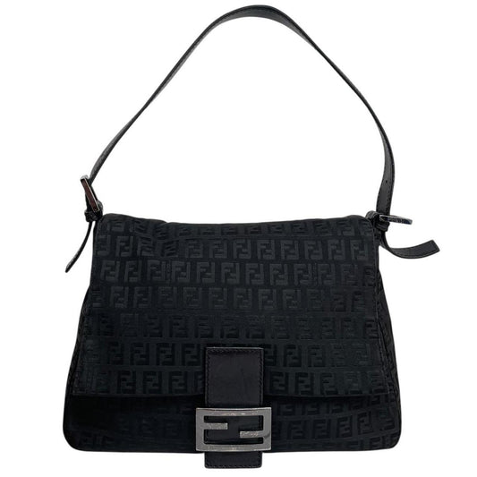 Fendi Zucca Monogram Mama Baguette Shoulder Bag