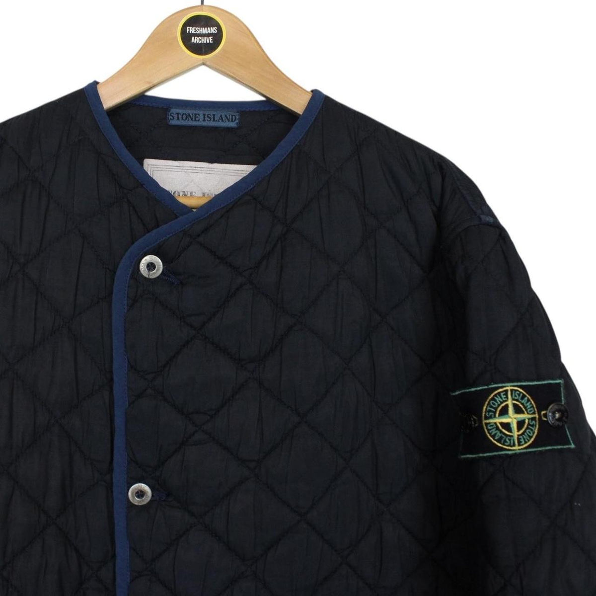 Vintage 1988 Stone Island Polyester Microfibre Jacket Medium