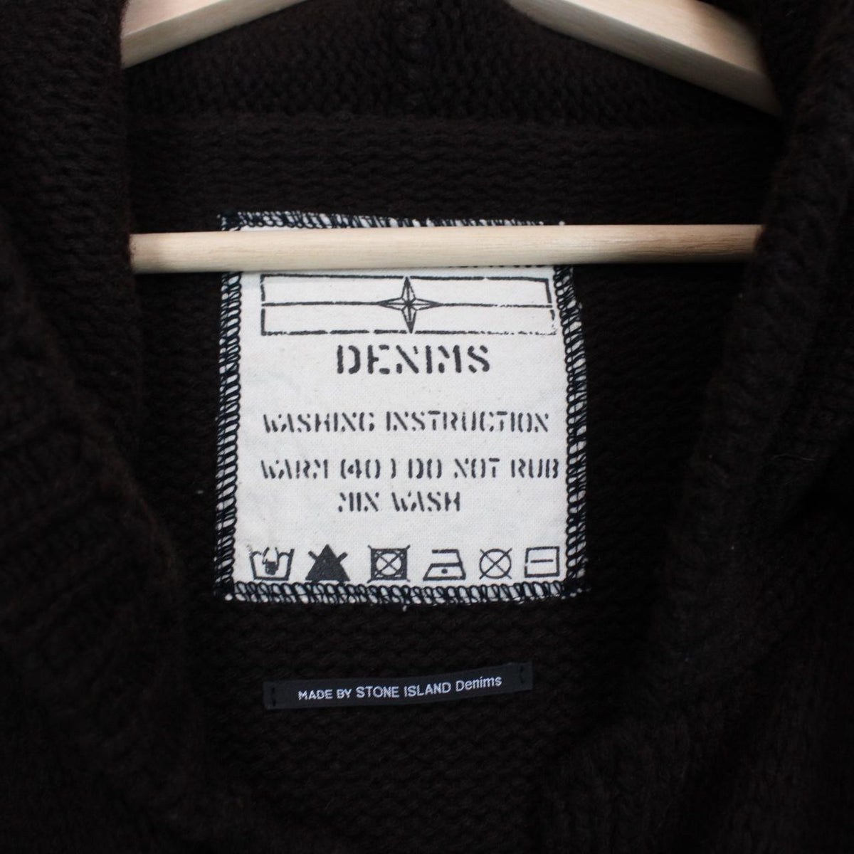 Vintage Stone Island Denims AW 2008 Wool Duffle Coat XL
