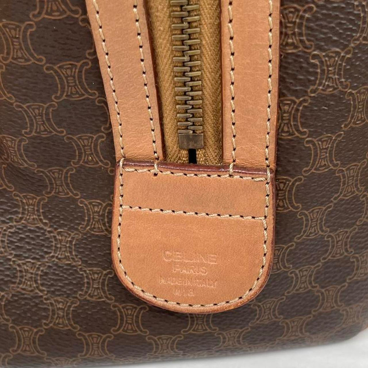 Pre-Loved Celine Macadam Boston Bag