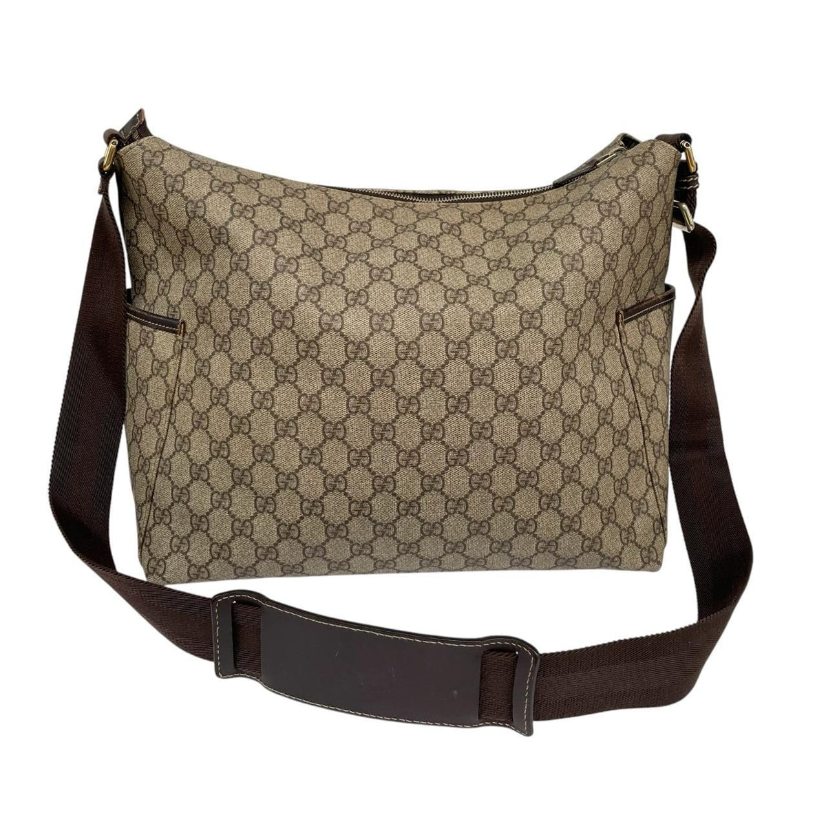 Pre-Loved Gucci Supreme GG Monogram Diaper Changing Shoulder Bag