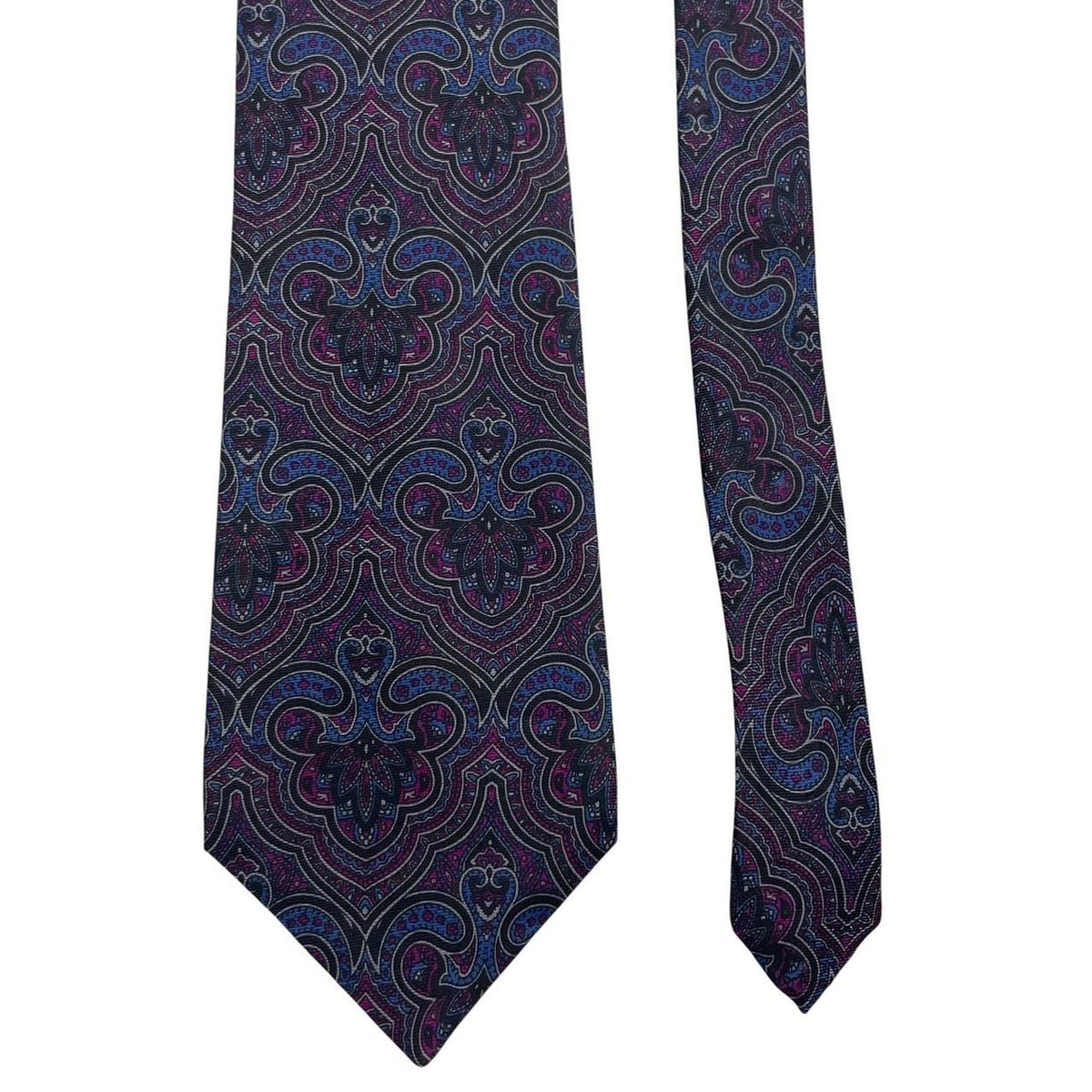 Vintage Givenchy Abstract Print Polyester Tie