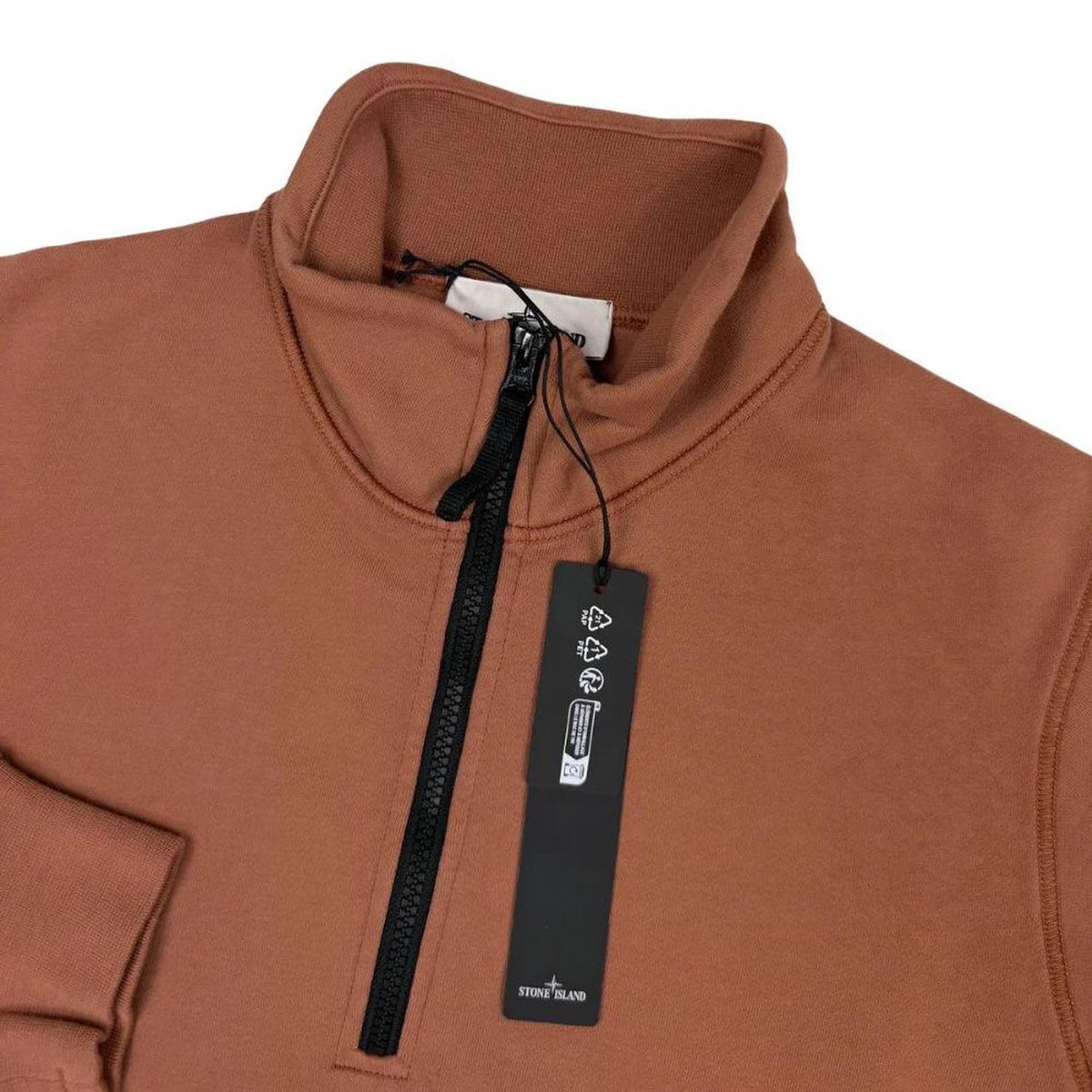 Stone Island 1/4 Zip Sweatshirt Medium