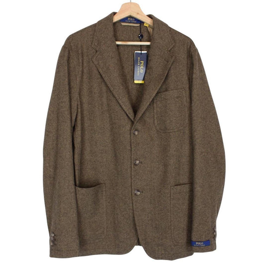 Polo Ralph Lauren Herringbone Wool Blend Blazer Large