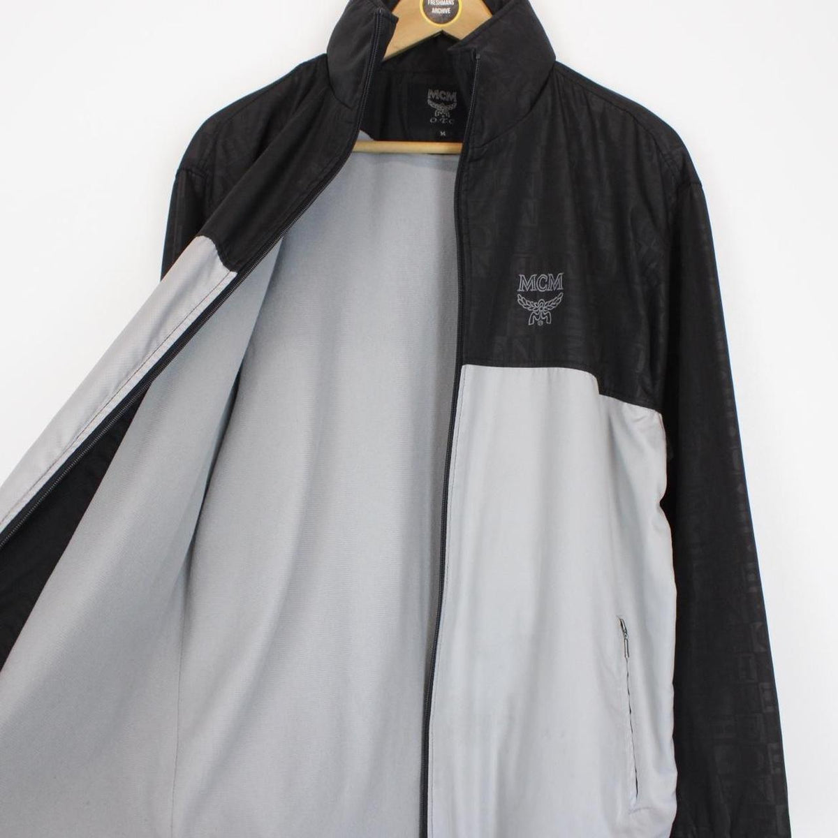 Vintage 90s MCM  Logo Jacket Medium