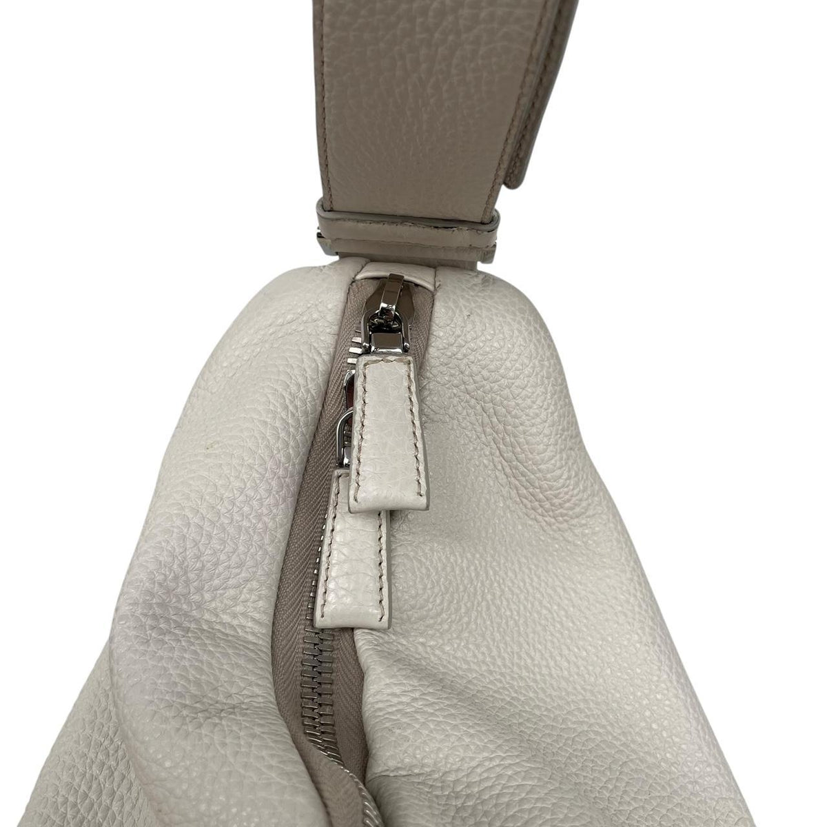 Prada Saffiano Leather Large Triangle Shoulder Bag