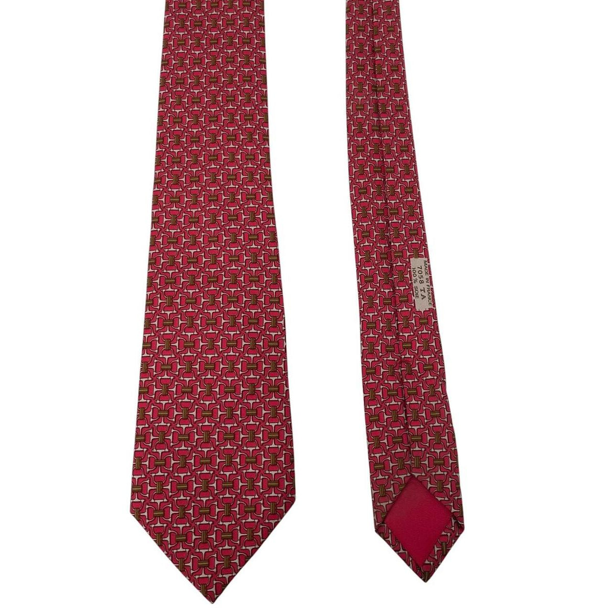 Hermes Paris Silk Tie