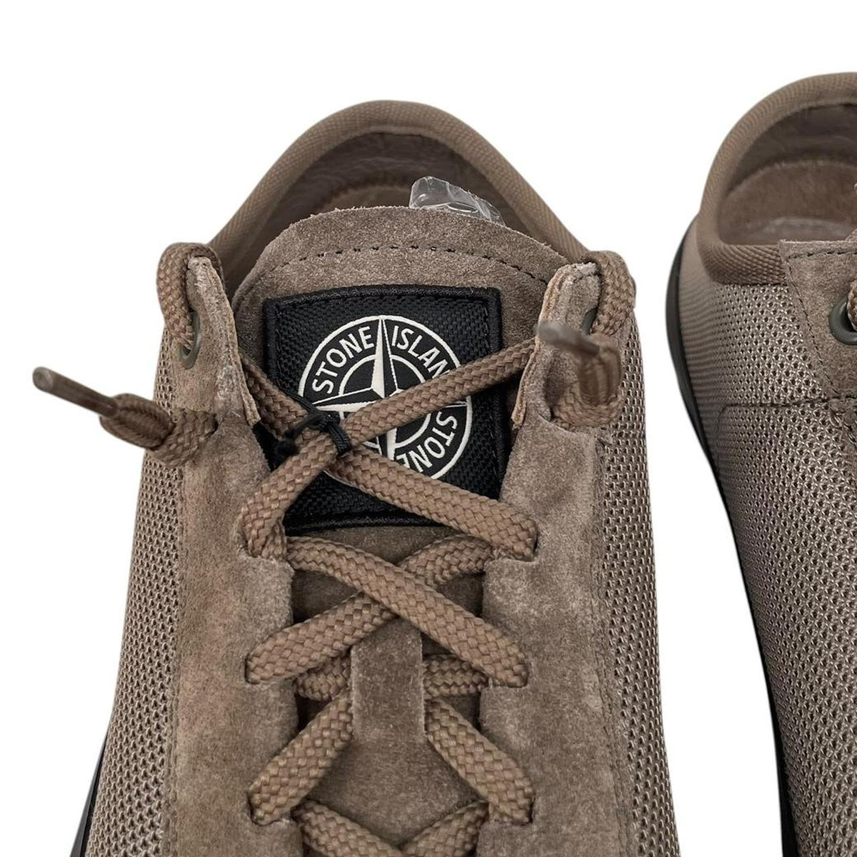 Stone Island Logo Patch Low-top Trainers UK 7