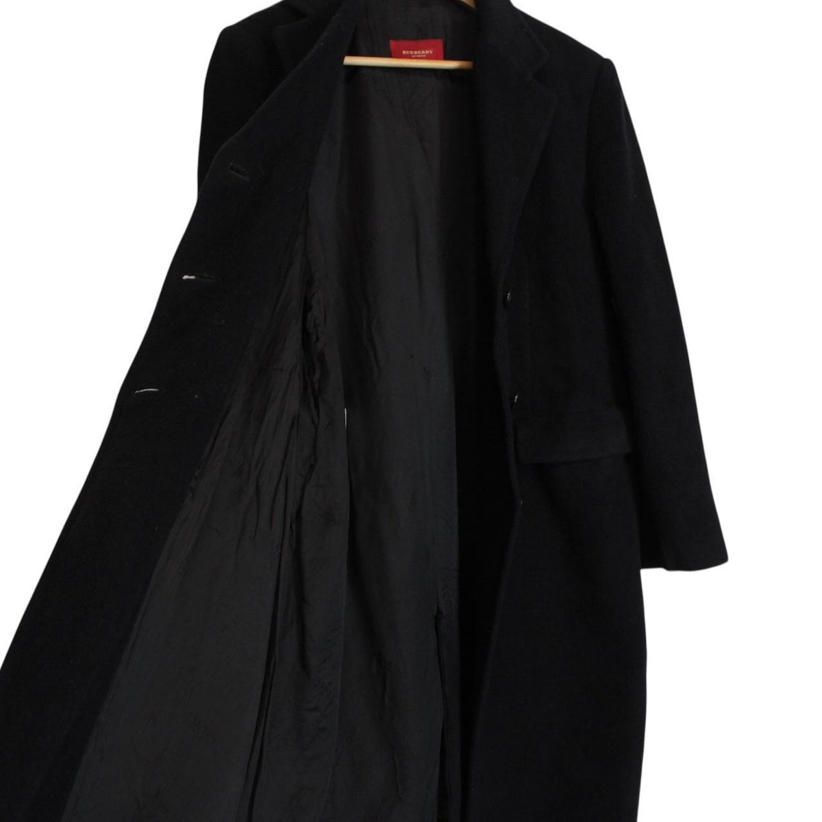 Vintage Burberry London Virgin Wool Overcoat XL