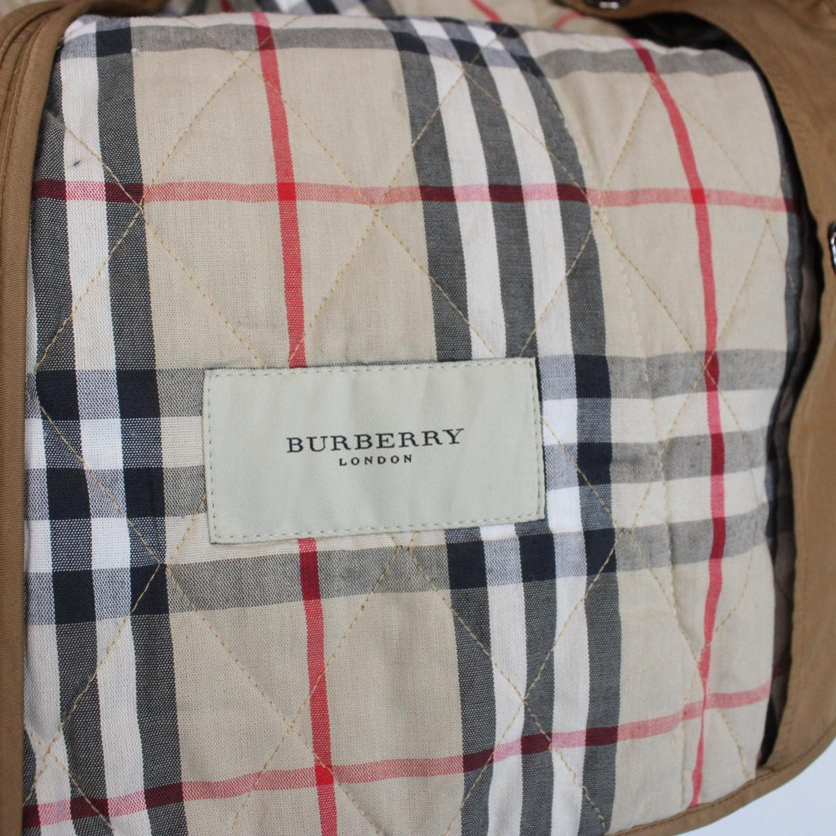 Burberry Diamond Quilted Jacket Large