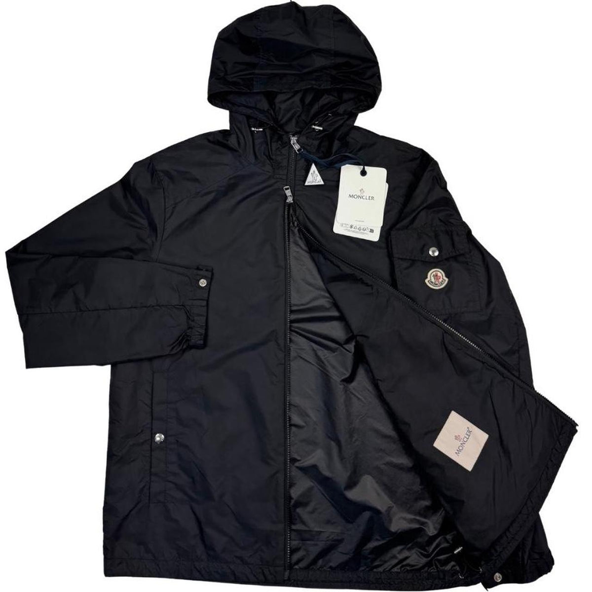 Moncler Etiache Nylon Windbreaker Jacket Large