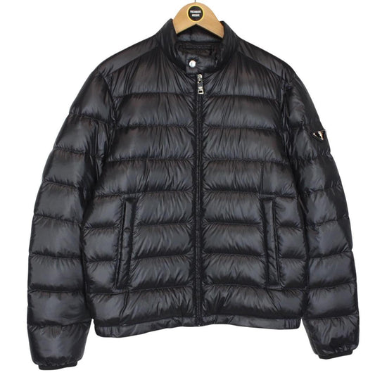 Prada Plaque Down Puffer Jacket Small