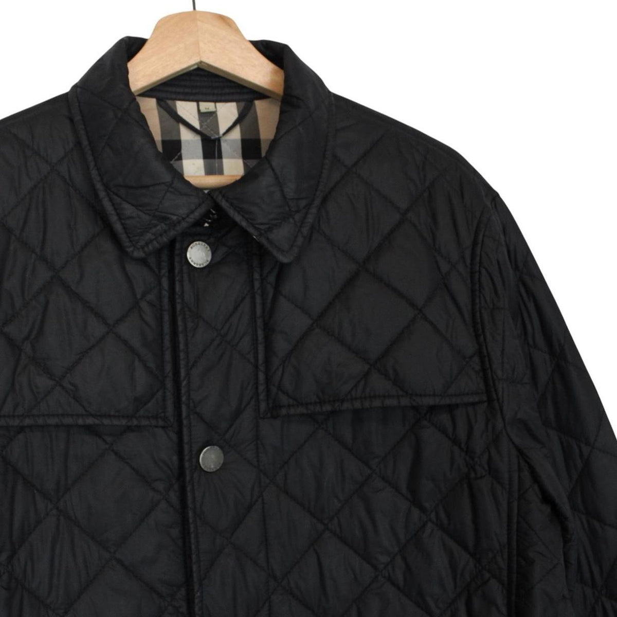 Burberry Diamond Quilted Field Jacket Medium