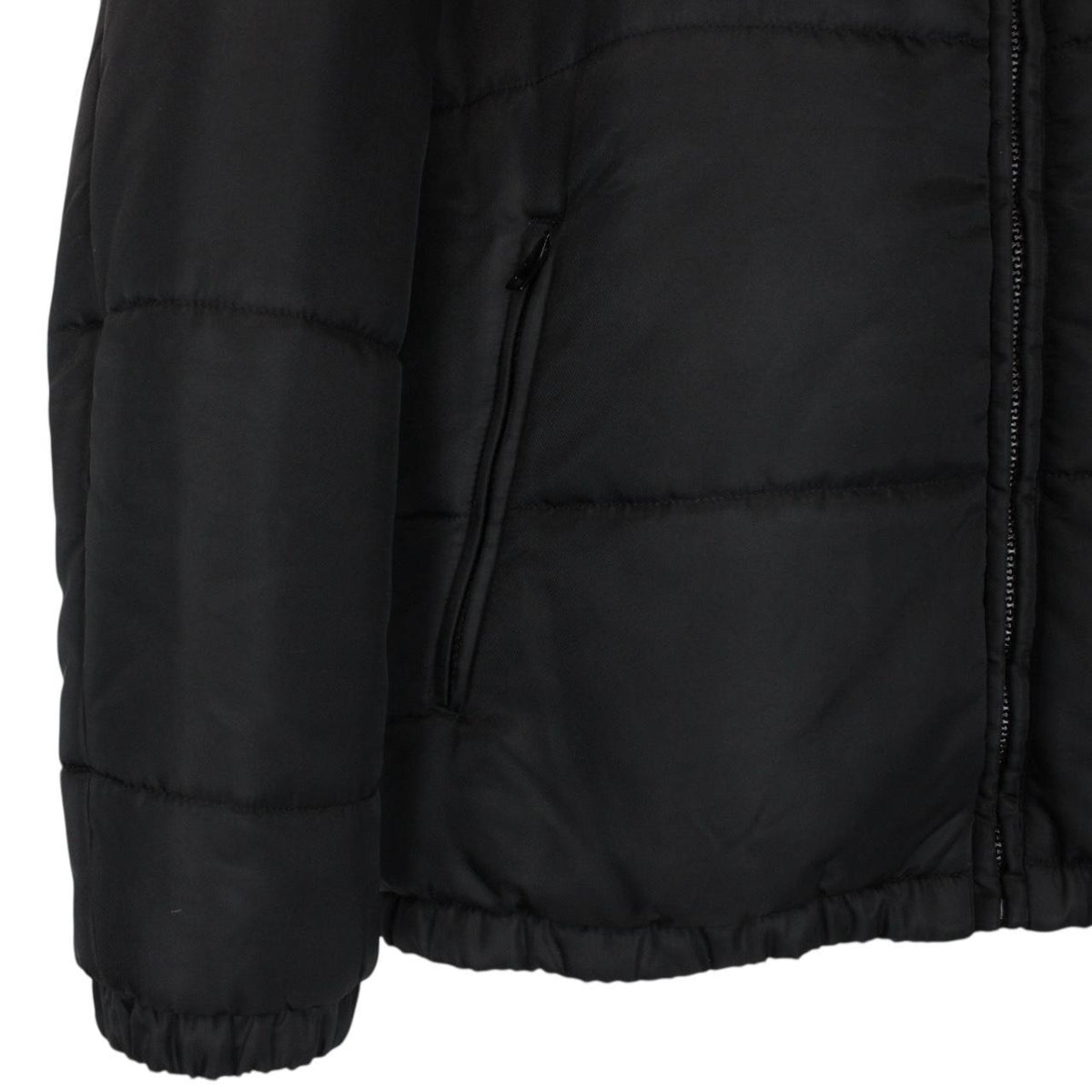 Moschino Logo Nylon Puffer Jacket Large