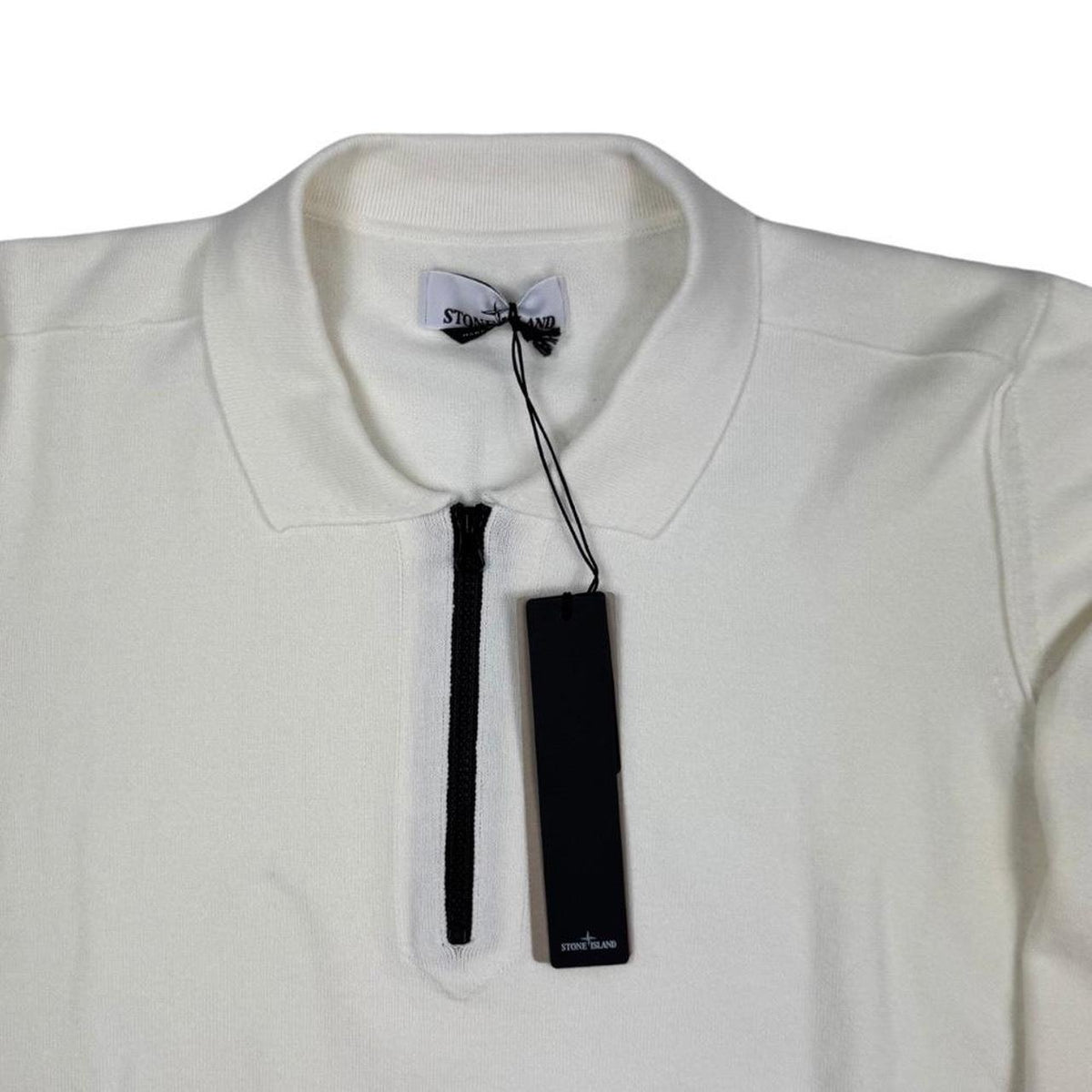 Stone Island Cotton Knit Collared Jumper XXXL