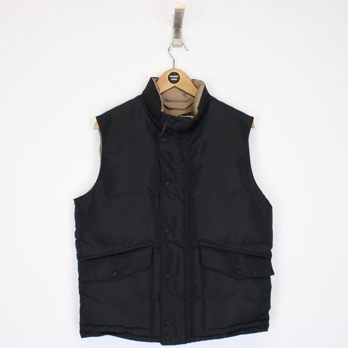 Alexander McQueen Graffiti Print Padded Gilet Medium