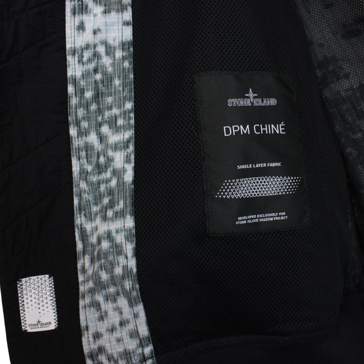Stone Island SS 2019 Shadow Project DPM Chiné Marl Bomber Jacket XXL