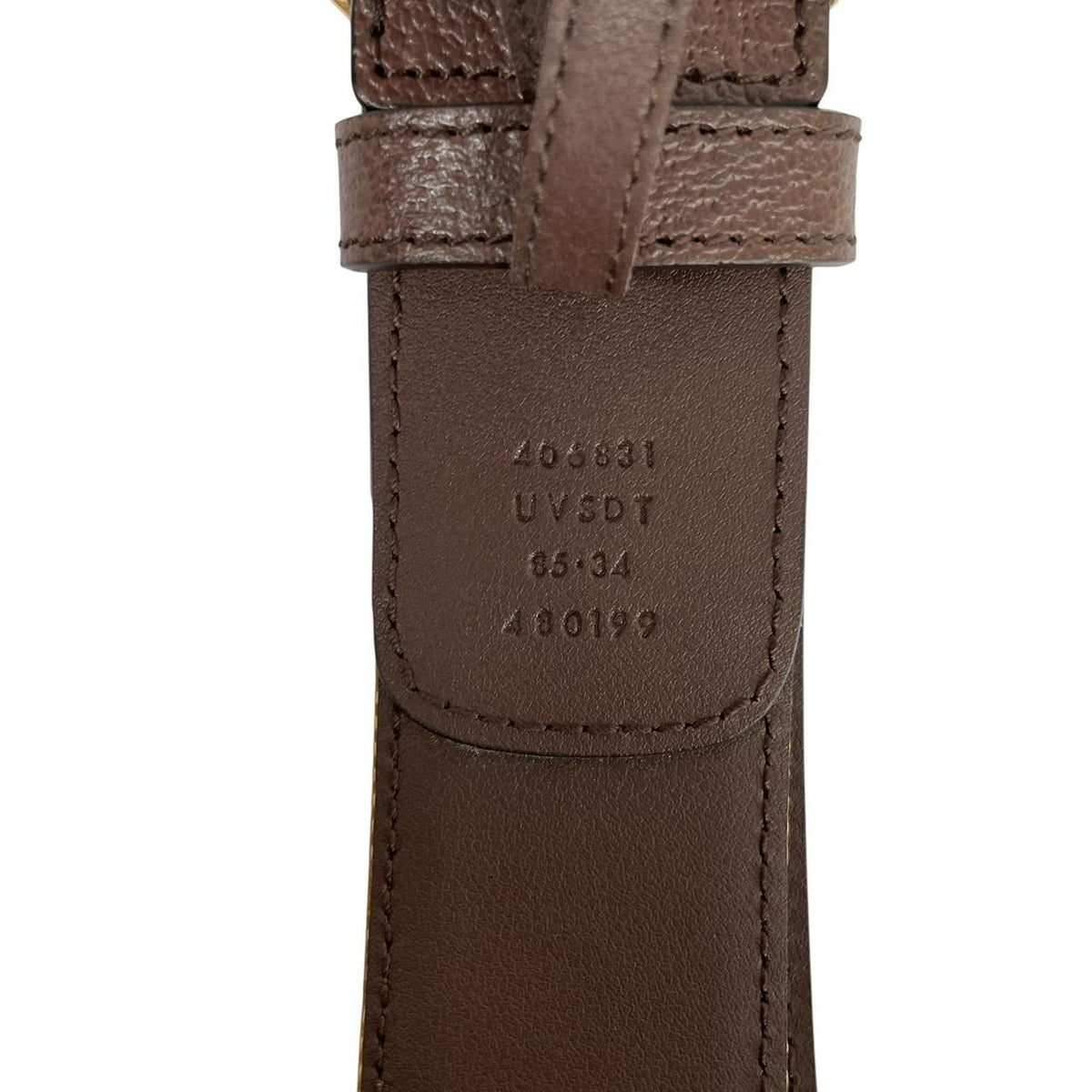 Gucci x Adidas GG Marmont Supreme Leather Belt