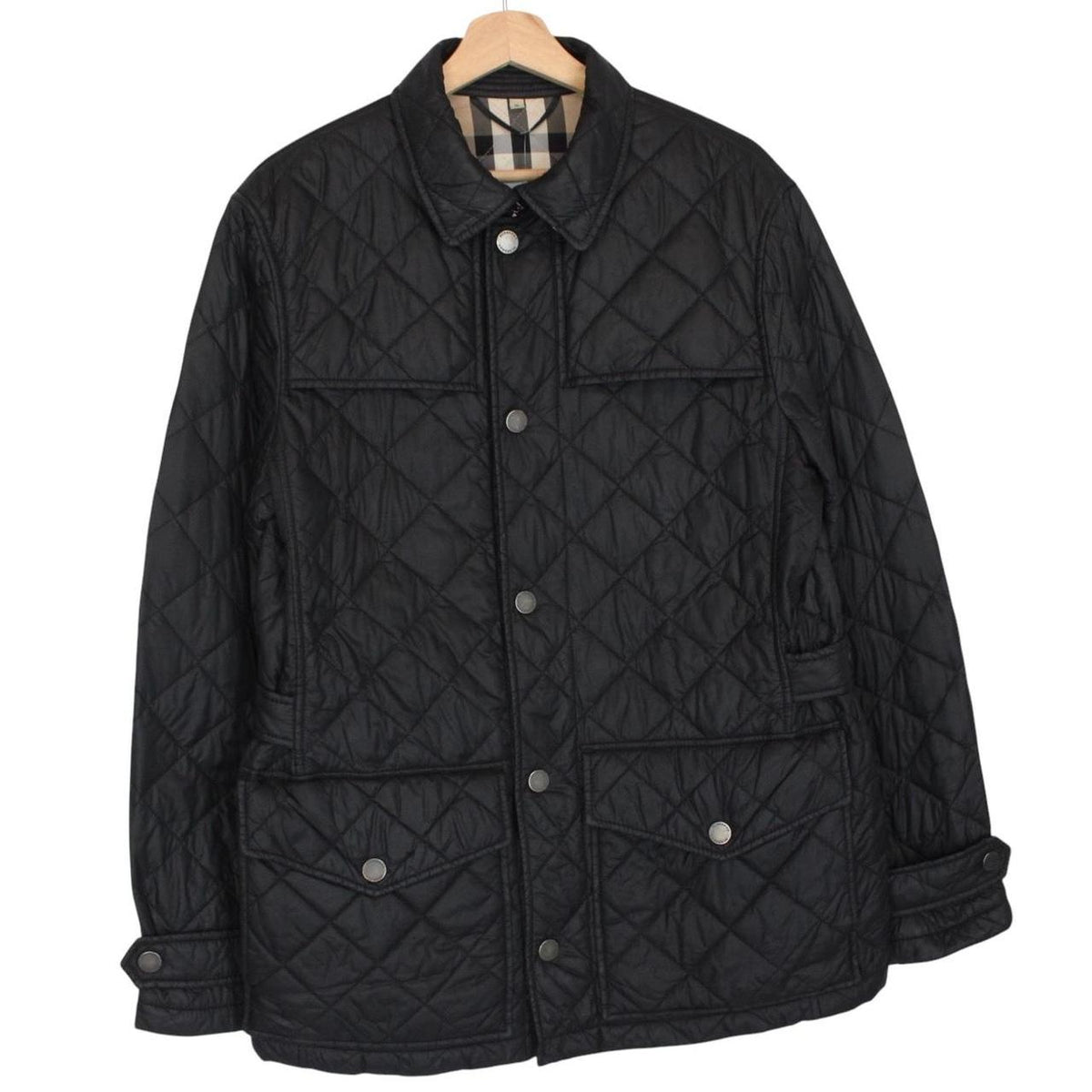 Burberry Diamond Quilted Field Jacket Medium
