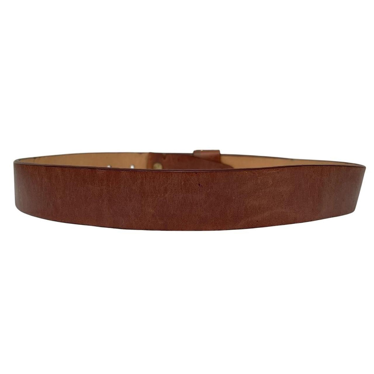 Paul Smith Italian Leather Belt with Jewelled Buckle
