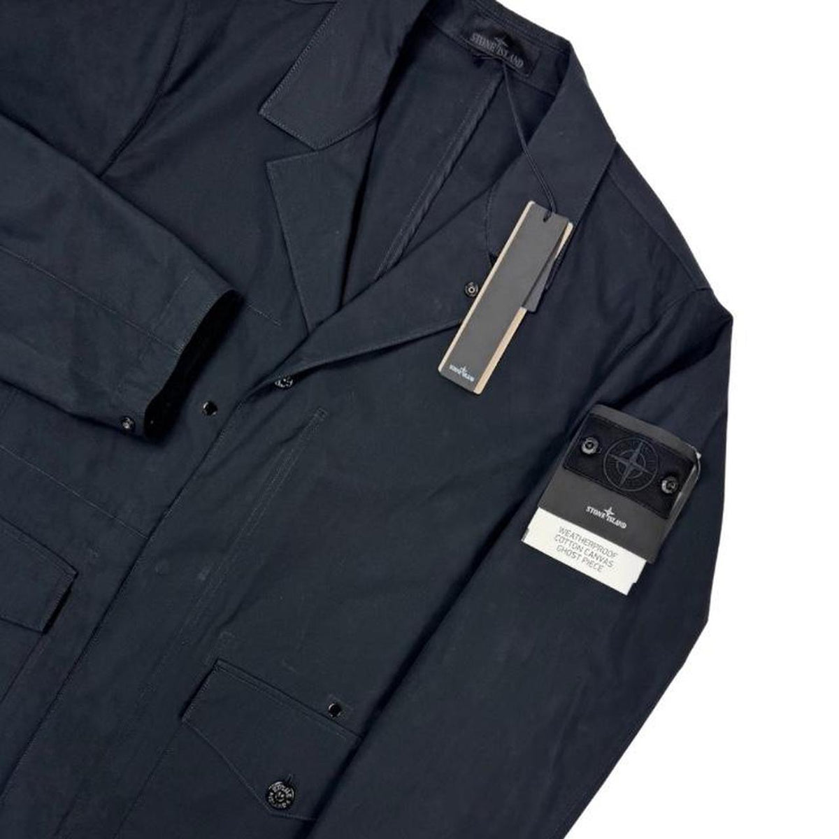 Stone Island Ghost Weatherproof Cotton Canvas Jacket XL