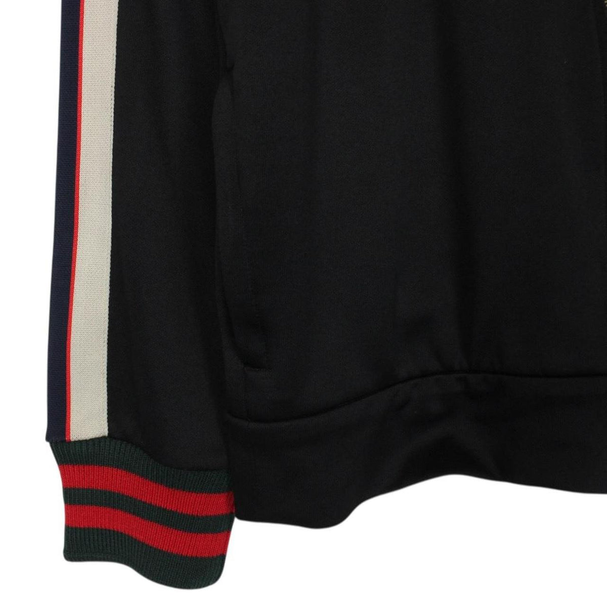 Gucci Spellout Technical Jersey Track Jacket Small