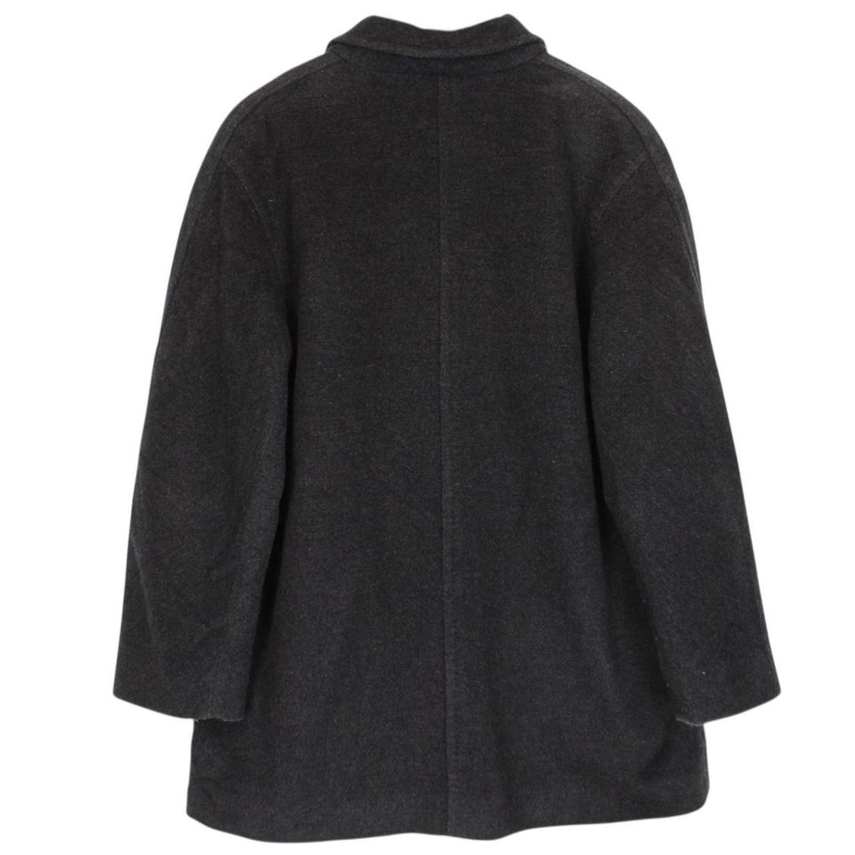 Vintage 90s Burberry Cashmere Wool Coat Medium