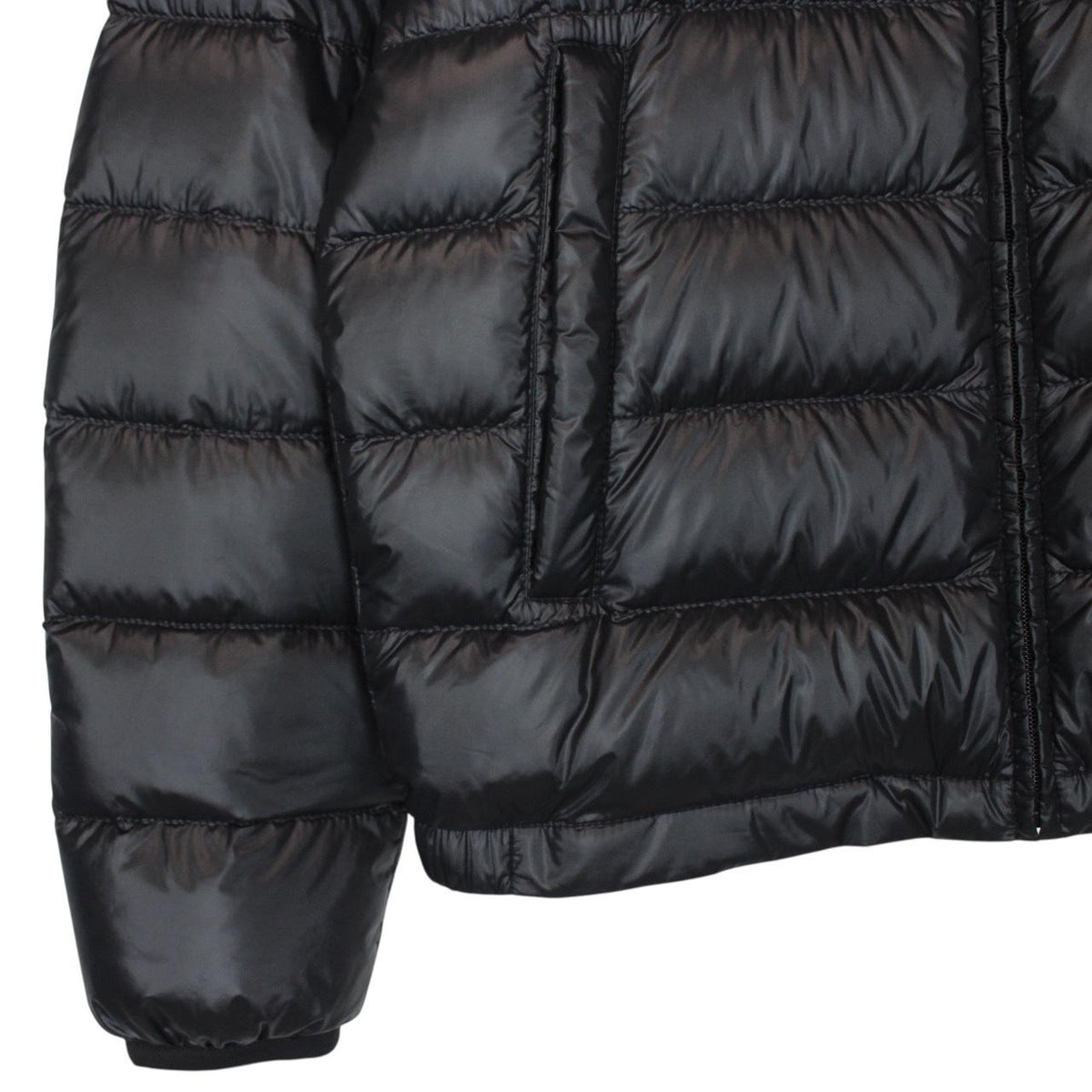 Prada Plaque Down Puffer Jacket Small