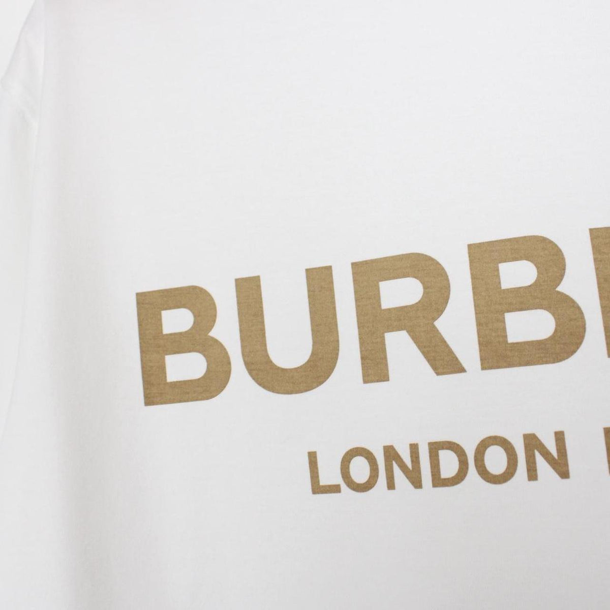 Burberry Logo Print T-Shirt Large